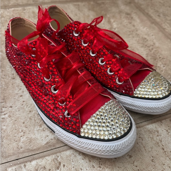 Bejeweled Converse - Picture 1 of 7